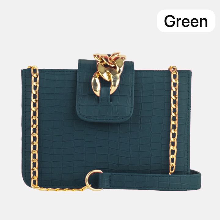Cross Body Bag with Half Chain & Half Belt – A Perfect Blend of Style & Functionality!