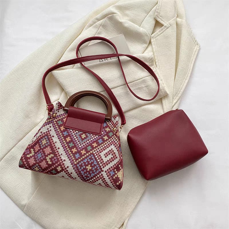 Imported Handbags – 2 Pcs Set | Elegance & Functionality Combined!