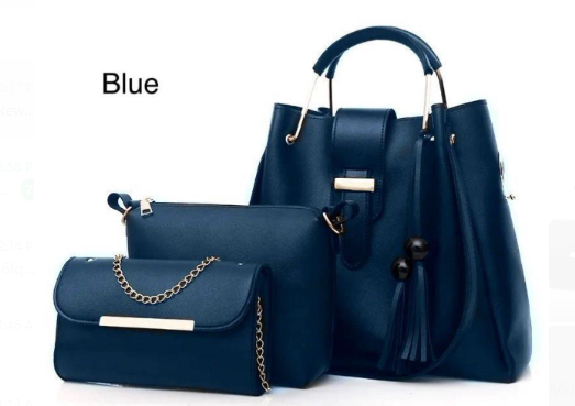 New Collection Handbags (3 PCs) – Stylish, Versatile & Perfect for Every Occasion!