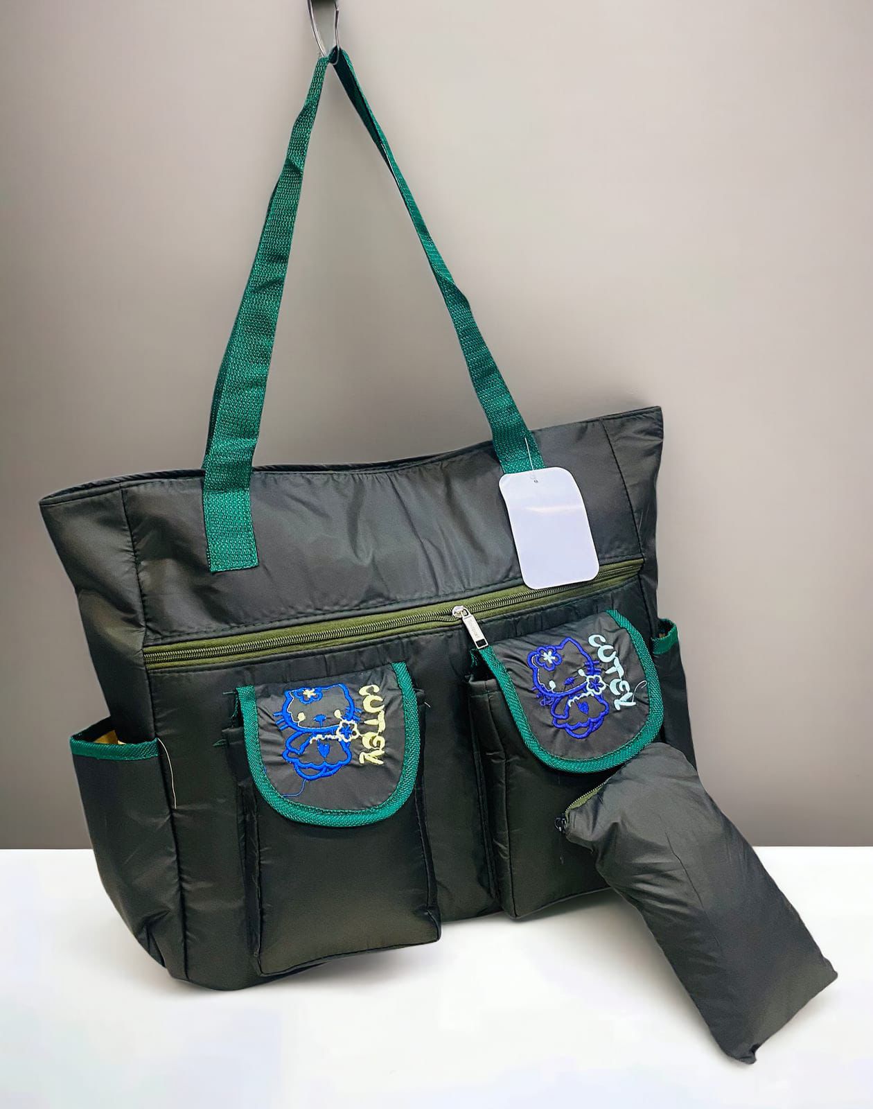 Top Handle Multiple Pockets Bag – Stylish, Practical & Organized!