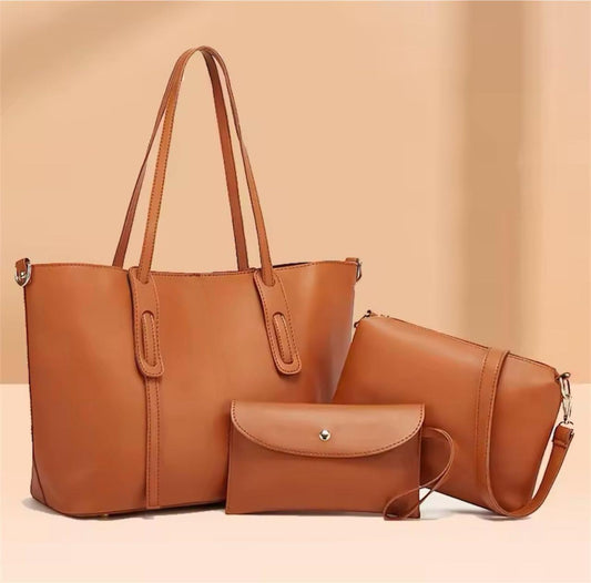 High Quality Tote Bag 3-Piece Set – Style, Functionality, and Versatility in One!