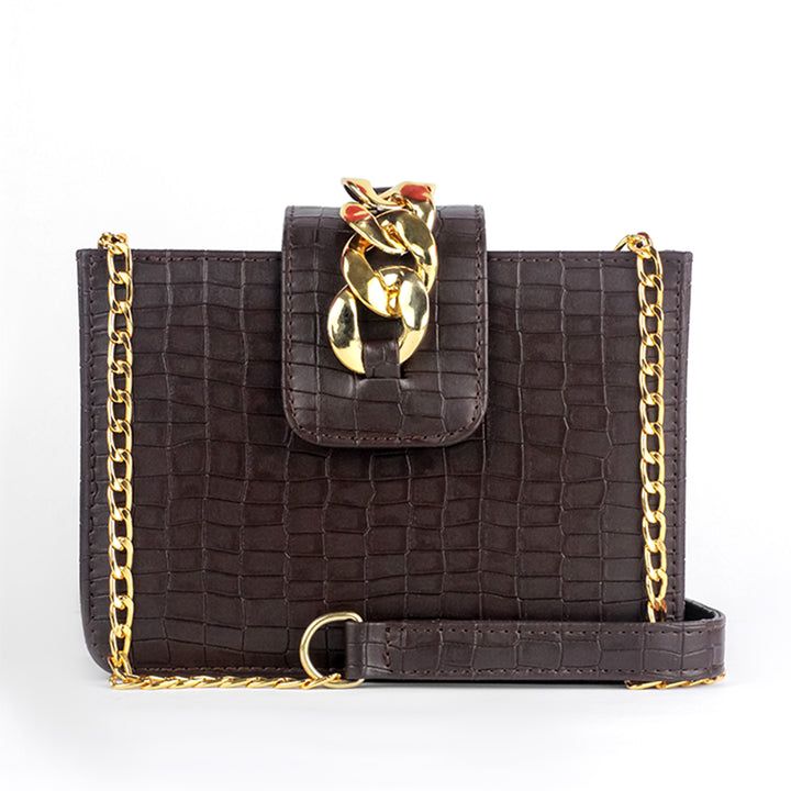 Cross Body Bag with Half Chain & Half Belt – A Perfect Blend of Style & Functionality!
