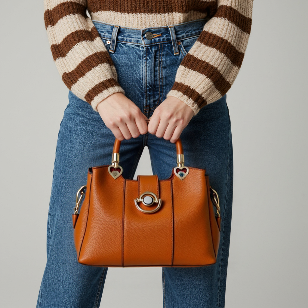 High Quality Flap Lock 3 Pocket Bag – Stylish, Secure & Practical!